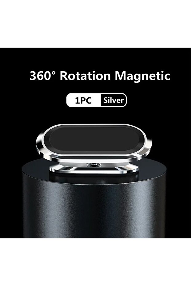 Silvery Magnetic Car Phone Holder Stand Mobile Cell Air Vent Magnet Mount GPS Support in Car For iPh