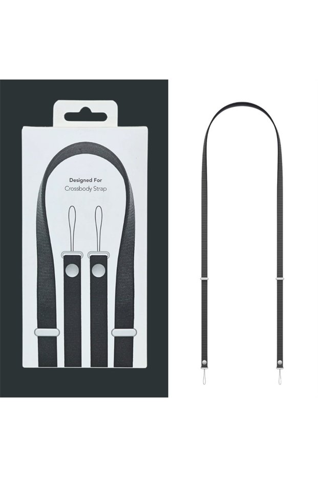 Black Orginal Adjustable Magnetic Phone Lanyard Anti-loss Durable Phone Crossbody Lanyard Woven Neck