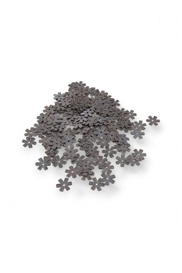 6 Leaves 18 mm Flower Pattern Metal 10 Pieces (Earring Device, Bracelet End, Brooch Accessory)