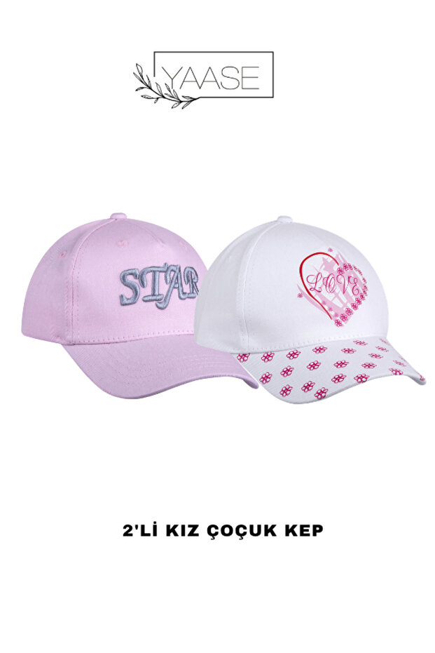 2-Piece Waiter Girl and Boy Hat Set