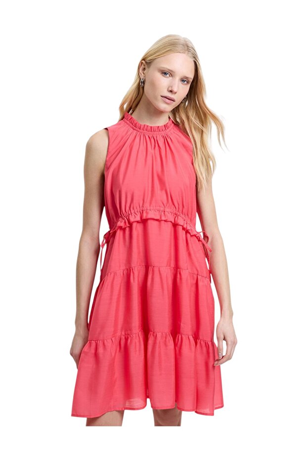 Women Holland Sleeveless Above Knee Dress