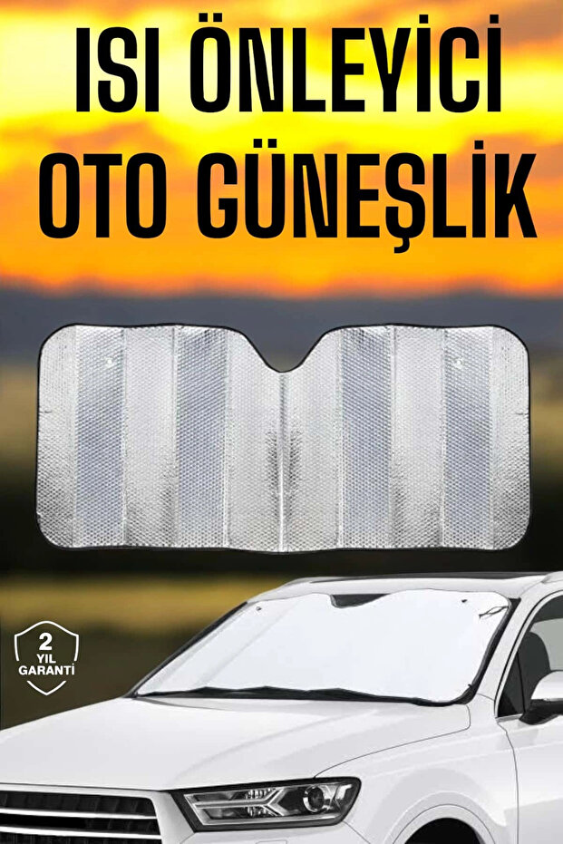 Car Sunshade Heat Preventing Compatible with All Vehicles Against Uv Rays