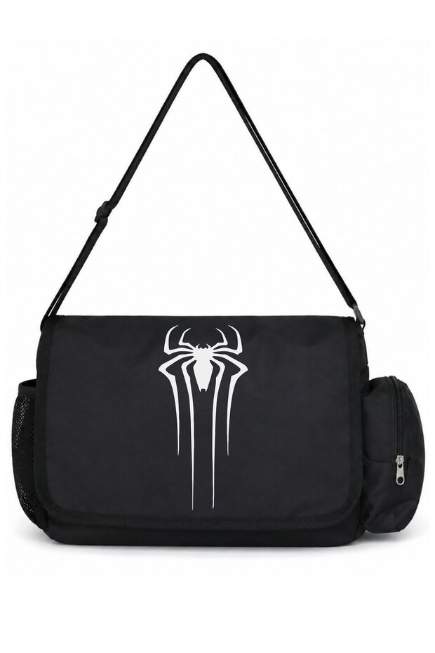 Spider-Man Spiderman Movie Hero Printed Unisex School, Sports, Office Multi-Purpose Messenger Bag
