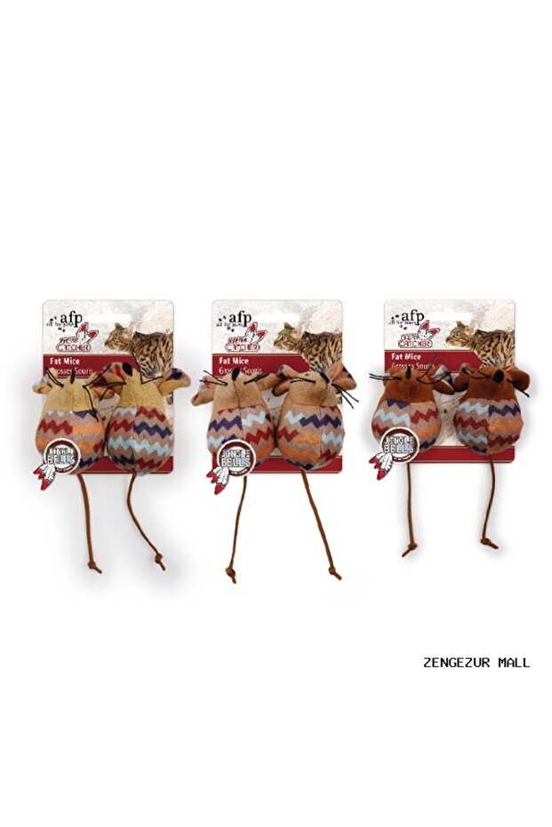 Zengezur Dream Catcher - Plush Chubby Mouse Toy (174053) 2 Pack
