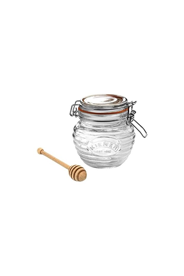 Kilner Honey Pot with Dipper in Gift Box