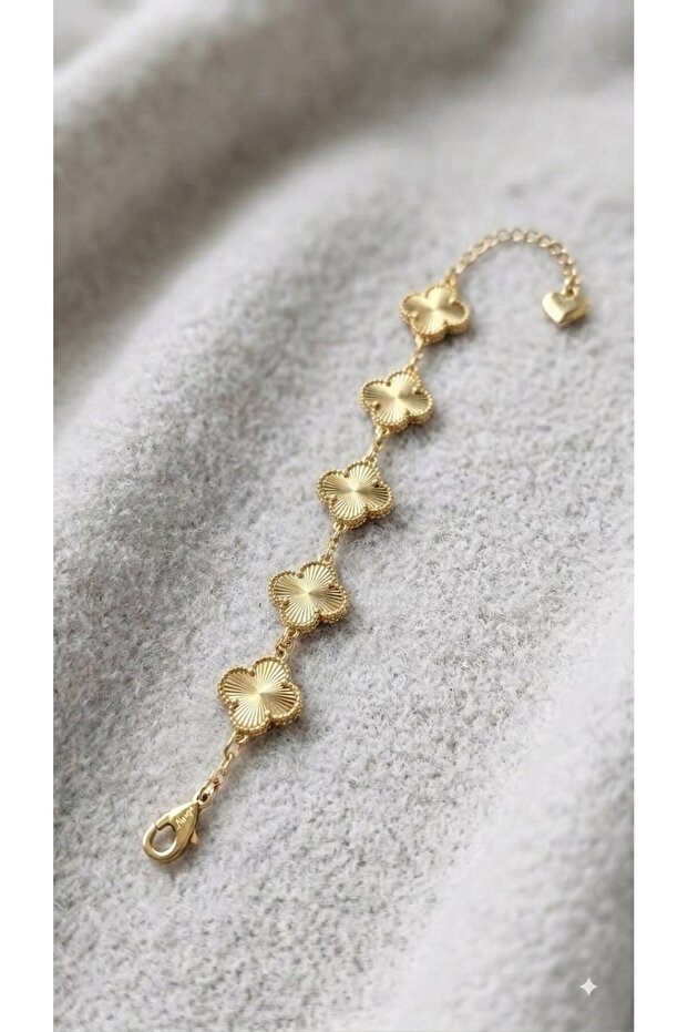 Yonca Bileklik Gold