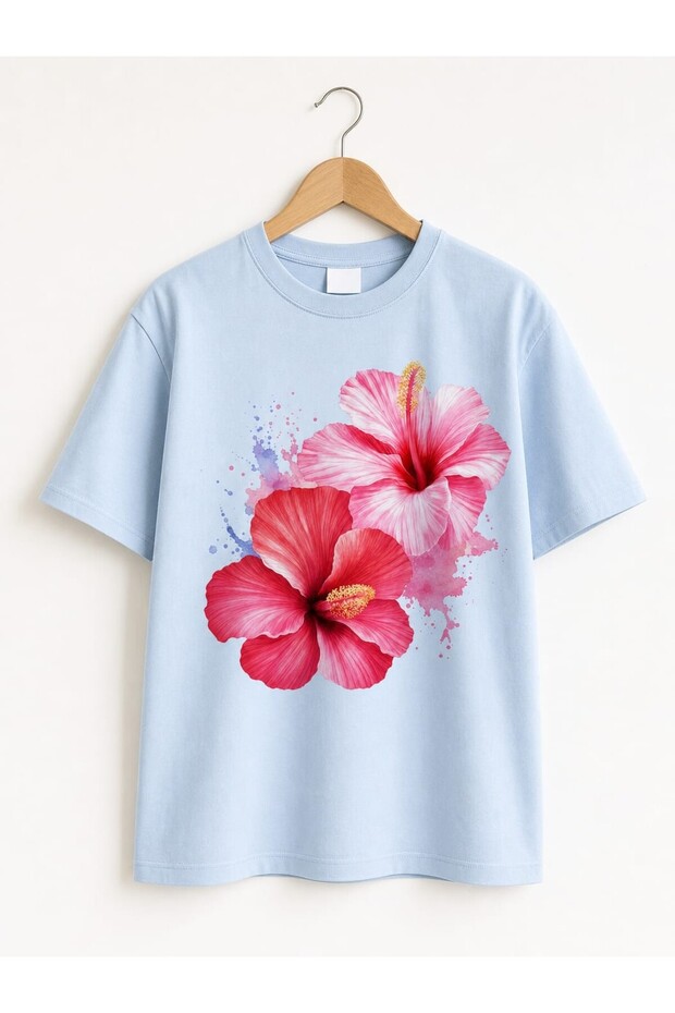 Floral Printed Design Tshirt