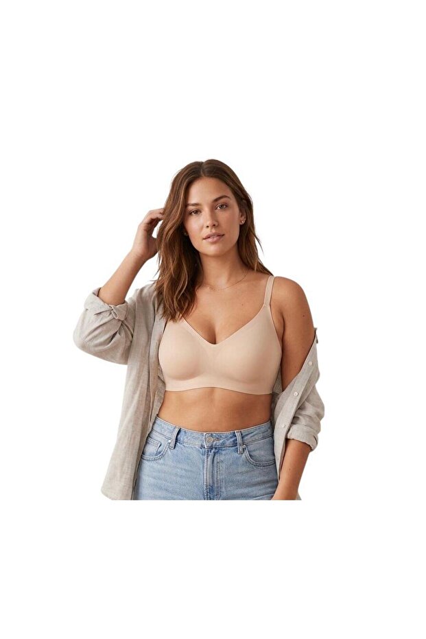 Umt Best Bra L-241 Lazer Stitch-Free Non-Wired Non-Marking Bra with Pads