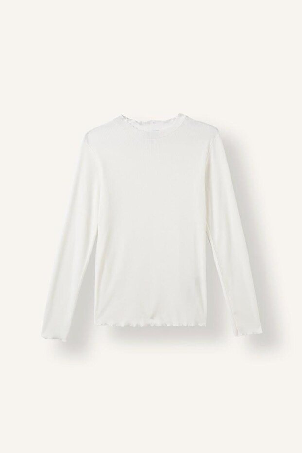 Ribbed Camisole Long Sleeve T-Shirt (26 Au)