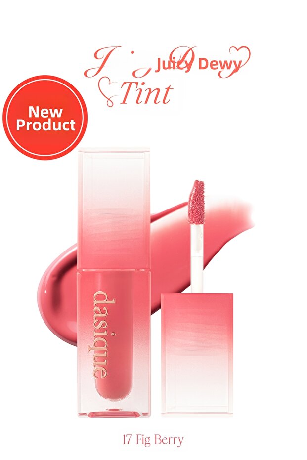 Long-Lasting Tint Juicy Dewy Tint That Offers Intense Shine and Vibrant Colors ( # 17 Fig Berry)