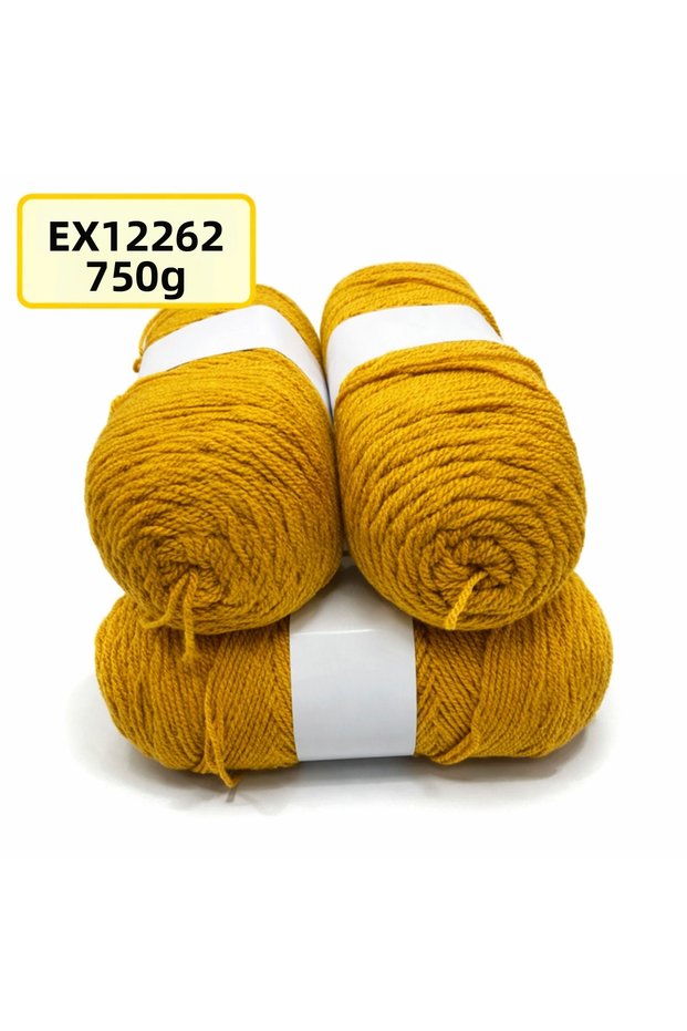Export Surplus 3-Pack 750Gr Acrylic Mustard Ex12262