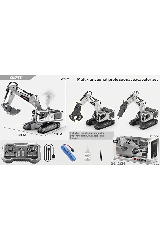 4D-E3 Metal Switchable 3-Head Smoke-Generating Working Machine