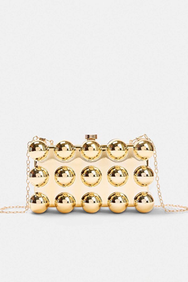 Altın Kadın Portföy & Clutch Çanta TAKSS26PY00020