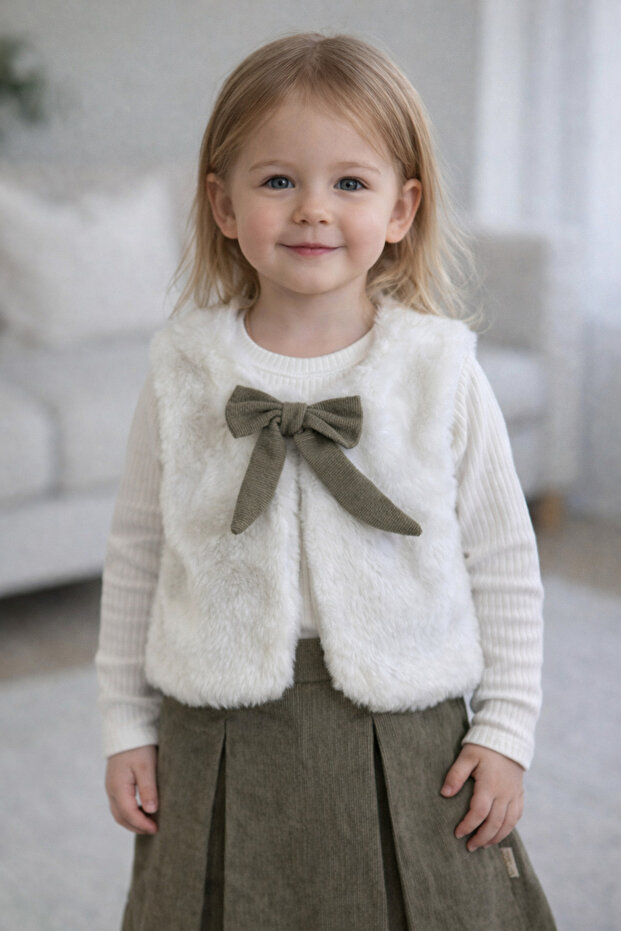 Ribbon Detailed Top and Bottom Set