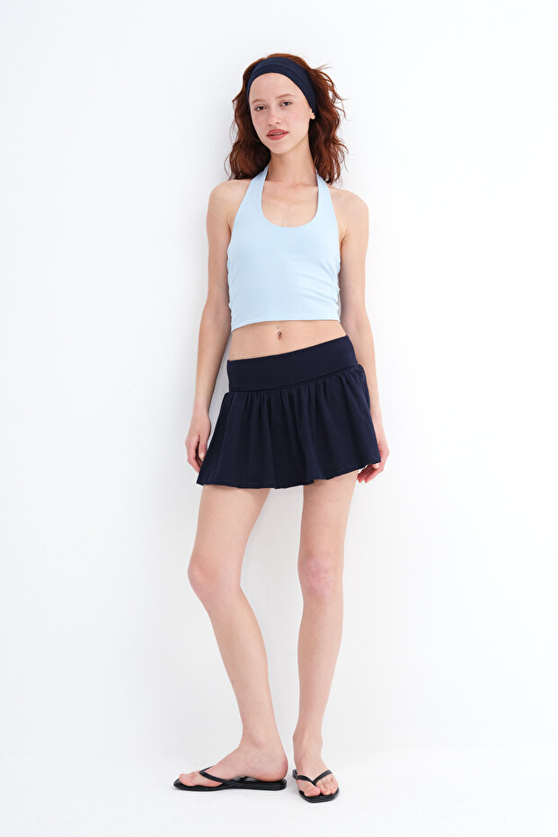 Foldable Mini Skirt E0410 - 1