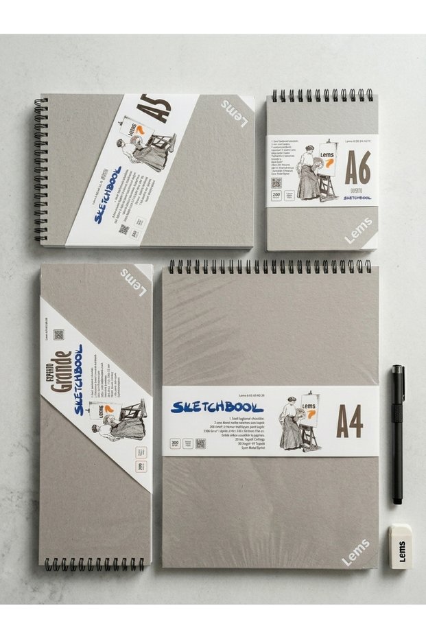 Experto 200Gr Set of 4 A5-A4-A6-Grande (Sketchbook) Sketchbook Setex
