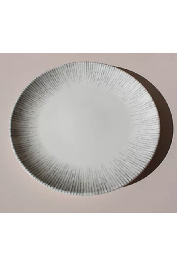 Bonna Iris Gourmet 27 cm Flat Plate Porcelain Modern Serving Dish