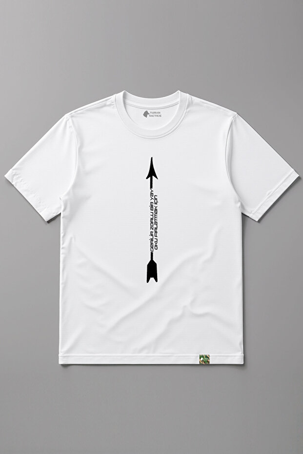 Atsiz Poetry Arrow Designed Comfortable Fit Unisex T-Shirt