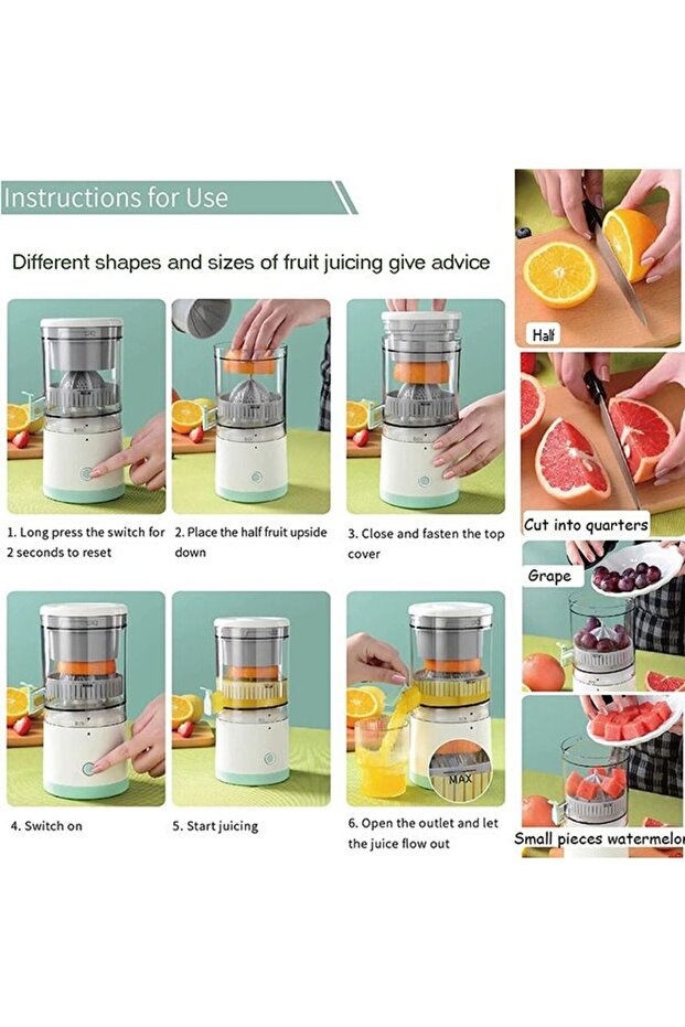 Fruit & Vegetable Juicer - 8