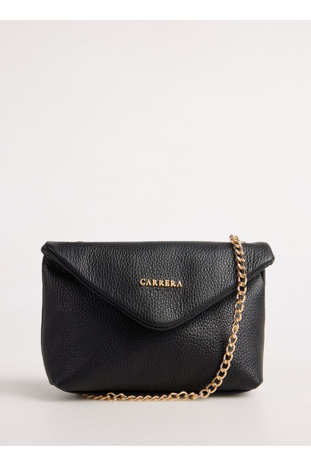 Black Women's Leather Crossbody Bag Carbyn01 Flt