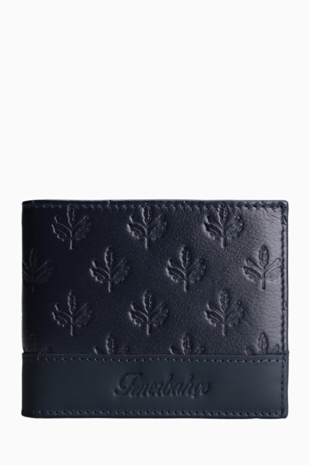 Fenerium - Fb Genuine Leather Magnetic Wallet (6Ehar.13102 - 313) - Navy Blue