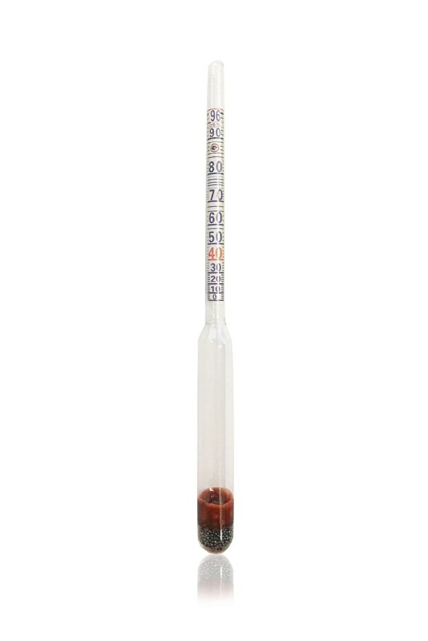 Alkolmetre 0-100 Kısa Form 17cm