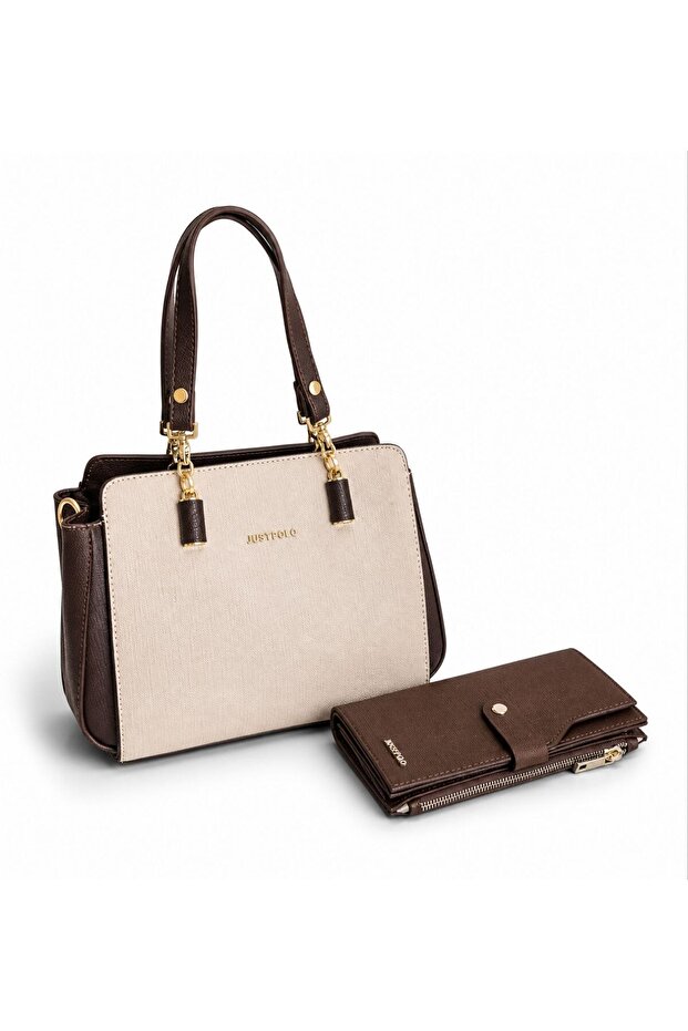 Original Women's Hand and Shoulder Bag and Wallet Combination
