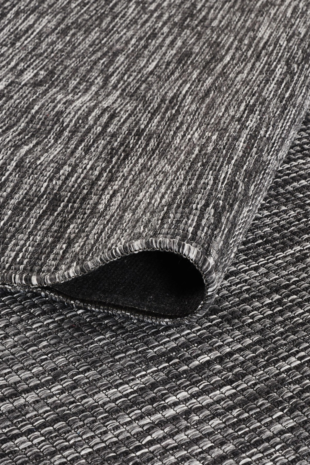 Oslo Natural Sisal Carpet Modern Wicker Rug Living Room Hall Kitchen Balcony Floor Mat Dark Gray