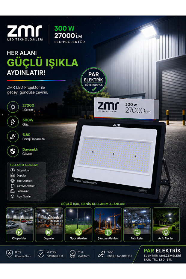 300 W LED PROJEKTÖR