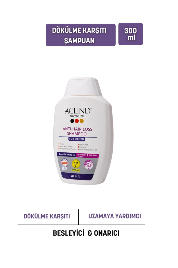 ® Anti-Hair Loss Shampoo for Women 300 ml | Effective Anti-Hair Loss Shampoo for Women