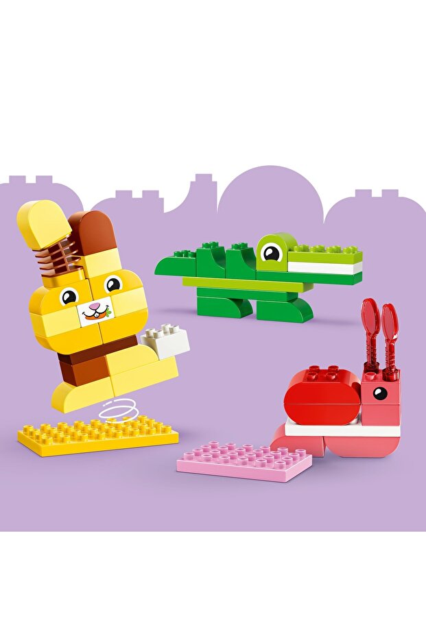 Set de construcție cu animale - 5