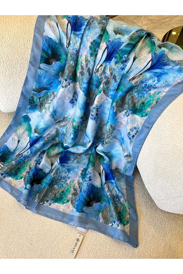 Si̇yane Cotton Shawl Pattern 1 - 11