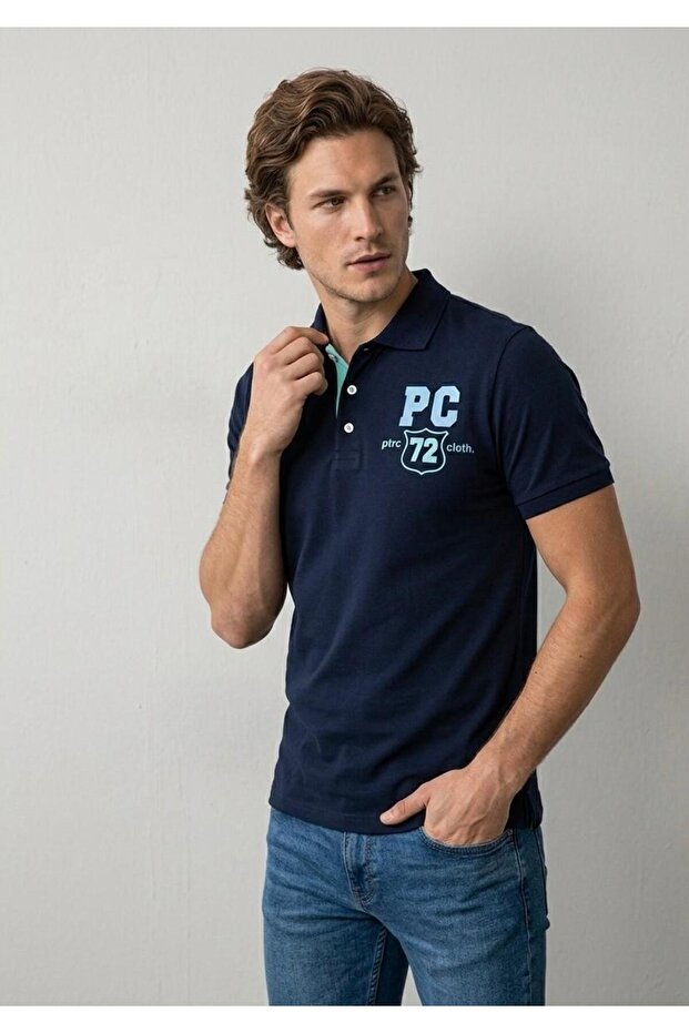 Men's Polo Neck T-Shirt