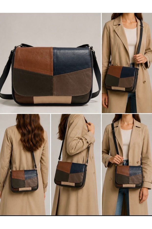 Genuine Leather Women's Bag (25cm X 20cm)