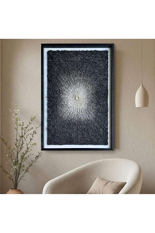 Interial Handmade Shadow Box 80x120cm - Black