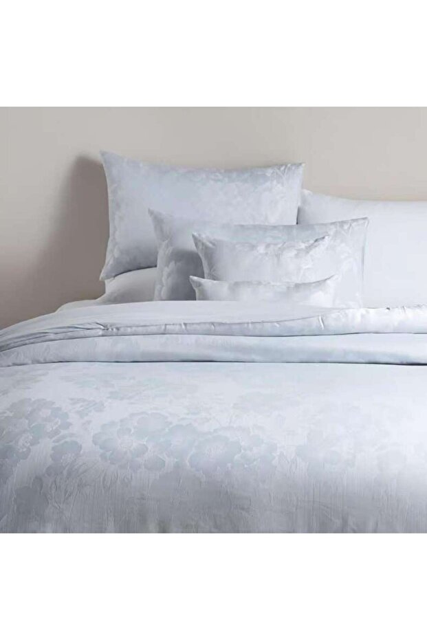 Britt Yarn Dyed Jacquard 5-piece King Comforter Set 240x260cm - Grey