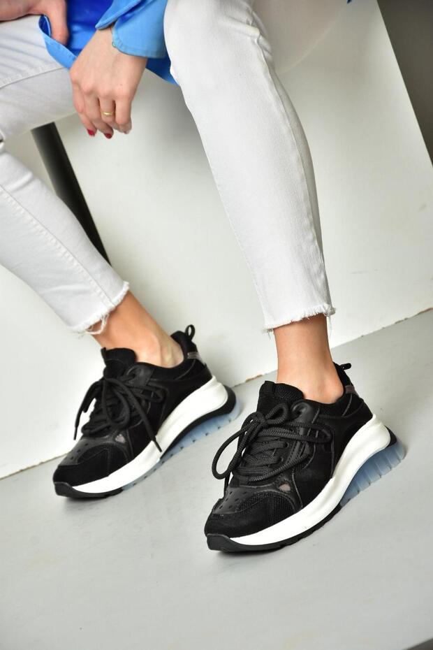 S973413104 Black Fabric Sneakers Sneakers
