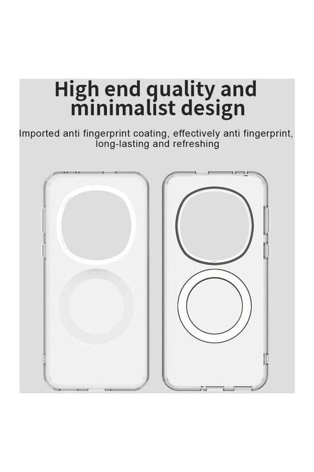 Husă pentru Honor Magic7 Pro - CandyCase MagSafe - Alb - 2