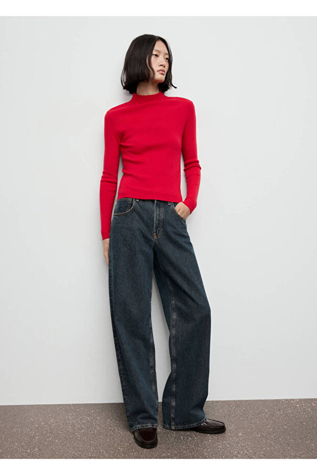 Perkins-Kragenpullover mit schmaler Passform - 2