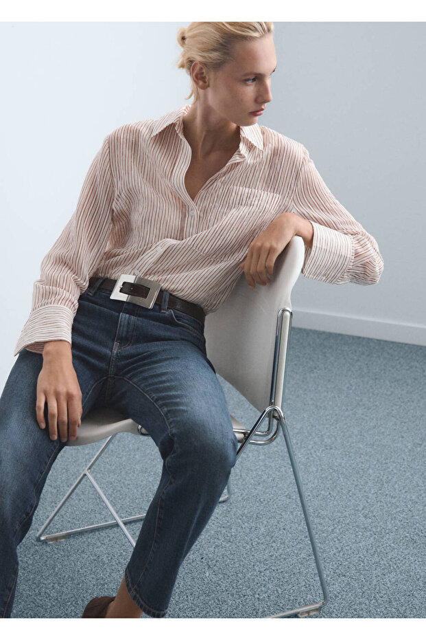 Slim-Jeans mit mittlerer Taille - 7