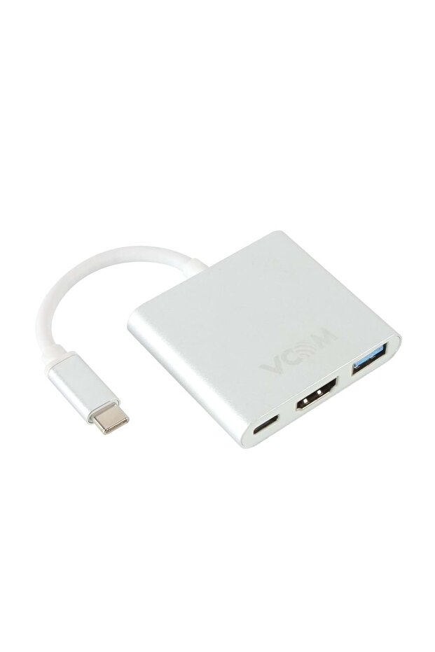 محول CU427M من النوع C-M إلى Hdmi-F USB 3.0-F من النوع C-F