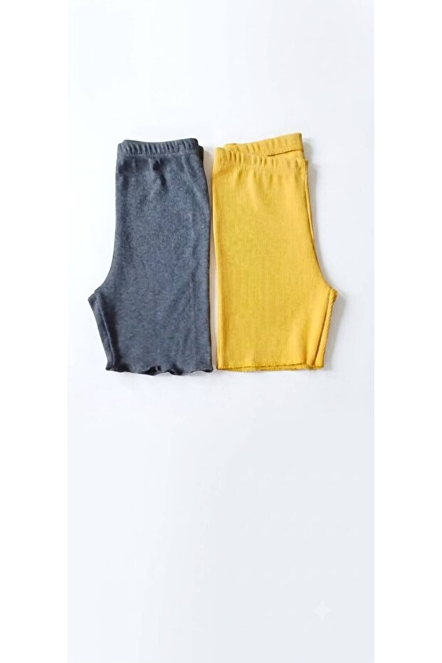 Kiz Kids 2-Piece Camisole Ribbed Shorts