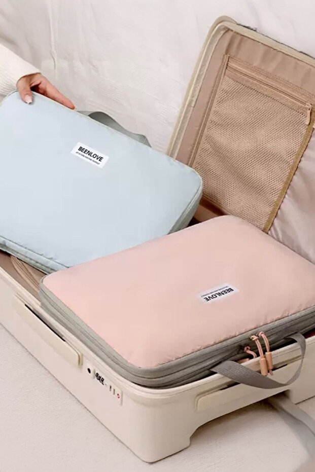Bellows Organizer Pink 30 X 40 X 10 cm - 4