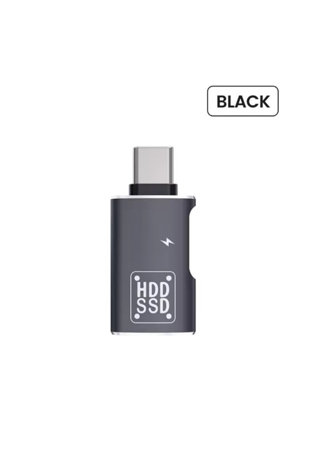 Black 2 In1 Adapter Type C OTG Adapter USB-C Male To USB 2.0 Female Adapter For Macbook Xiaomi HUAWE