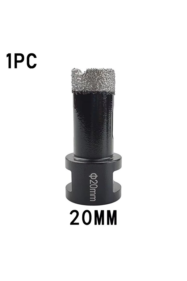 20mm 1 Pcs M14 Thread Diamond Dry Vacuum Brazed Drilling Core Bits Set porcelain tiles crowns Drill