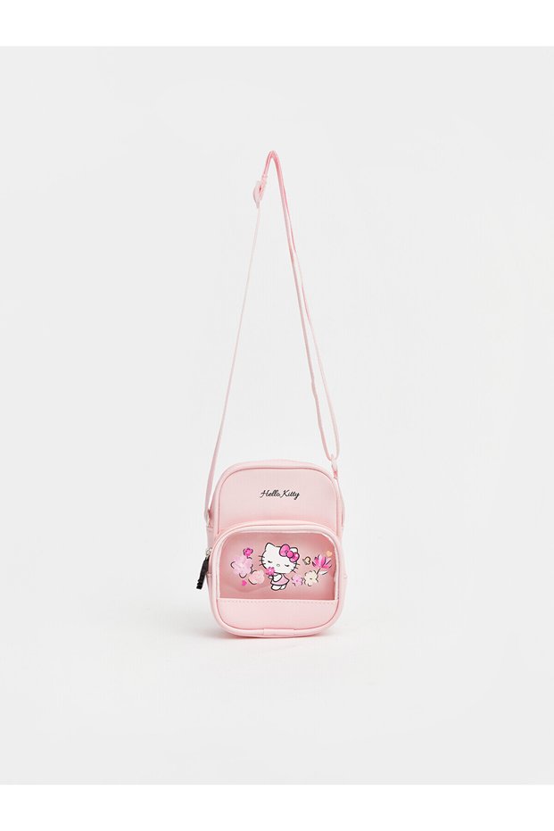 Trendlucky Girl's Shoulder Bag with Hello Kitty Print and Difference in Color