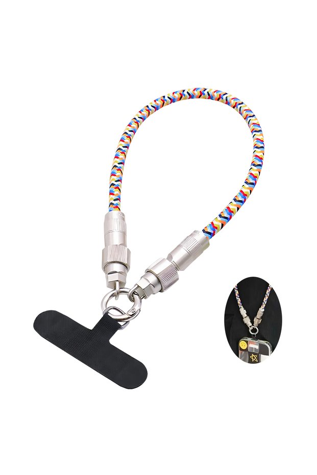 0.3m Beige 240W Fast Charging USB-C to C-type Data Cable, Suitable For Type-C Phone Lanyard And Char