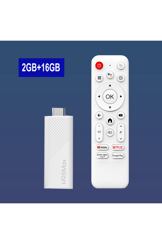 2GB 16GB Android TV Stick H96 MAX Allwinner H313 with 4K HDR 2.4G 5G WiFi6 2GB 8GB 16GB Voice Remote