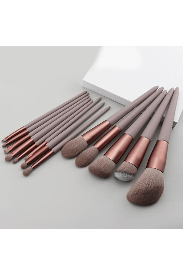 Red 13 PCS Makeup Brushes Set Eye Shadow Foundation Women Cosmetic Brush Eyeshadow Blush Beauty Soft