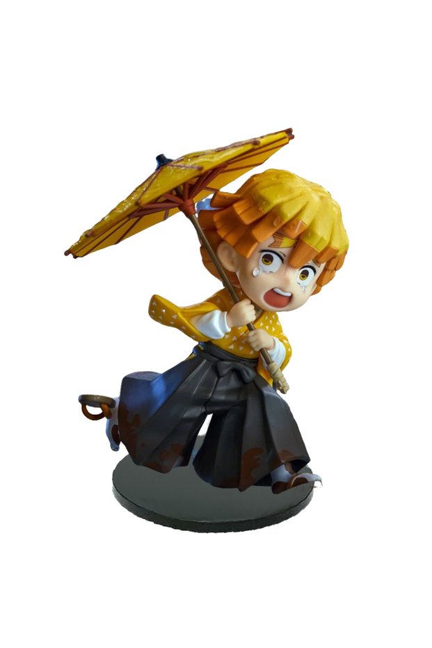 Bandai C no box New Anime Figure Demon Slayer Figures Kimetsu No Yaiba Doll Plum Rain Series Blind B